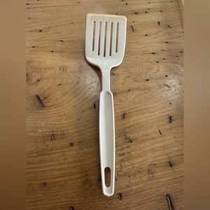 Vintage EKCO Nylon Turner Short Spatula Off-White Pancake Flipper 10”
